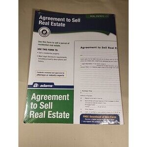 Adams LF120 Agreement to Sell Real Estate 072430